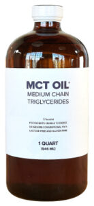 Bottle Of MCT Oil Bottle Of MCT Oil