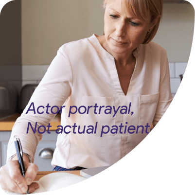 Woman Writing in Notebook Woman Writing in Notebook