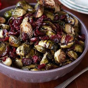 Roasted Brussels Sprouts With Cranberries Thumbnail Roasted Brussels Sprouts With Cranberries Thumbnail
